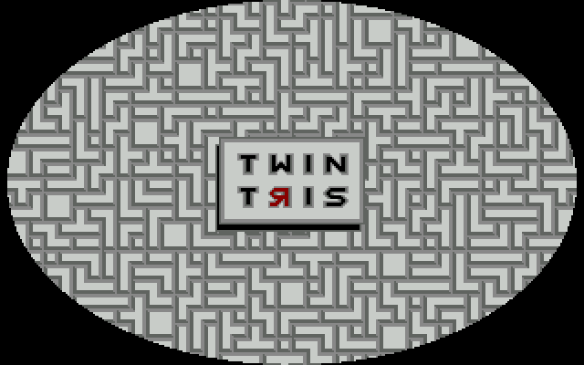 Twintris atari screenshot